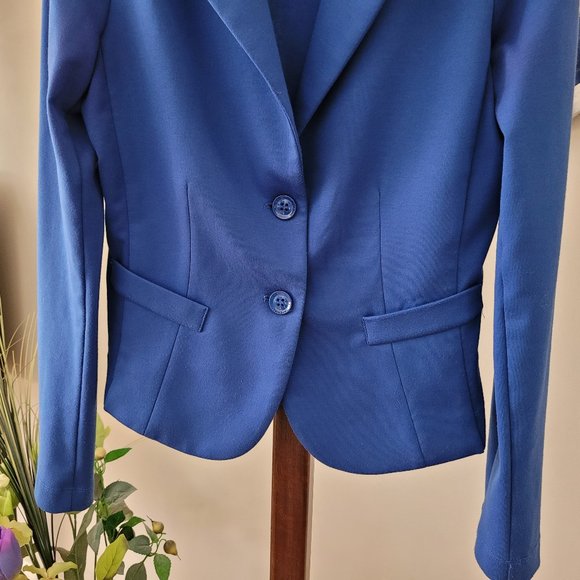 Imperial Royal Blue Fitted Blazer US L - Picture 3 of 7